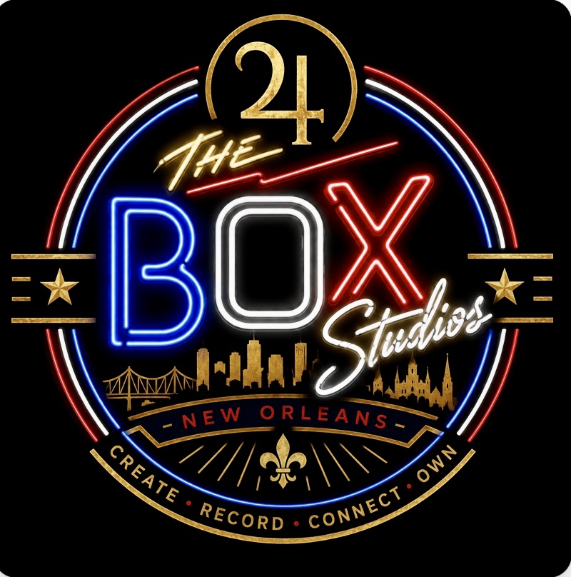 The BOX Studios New Orleans emblem