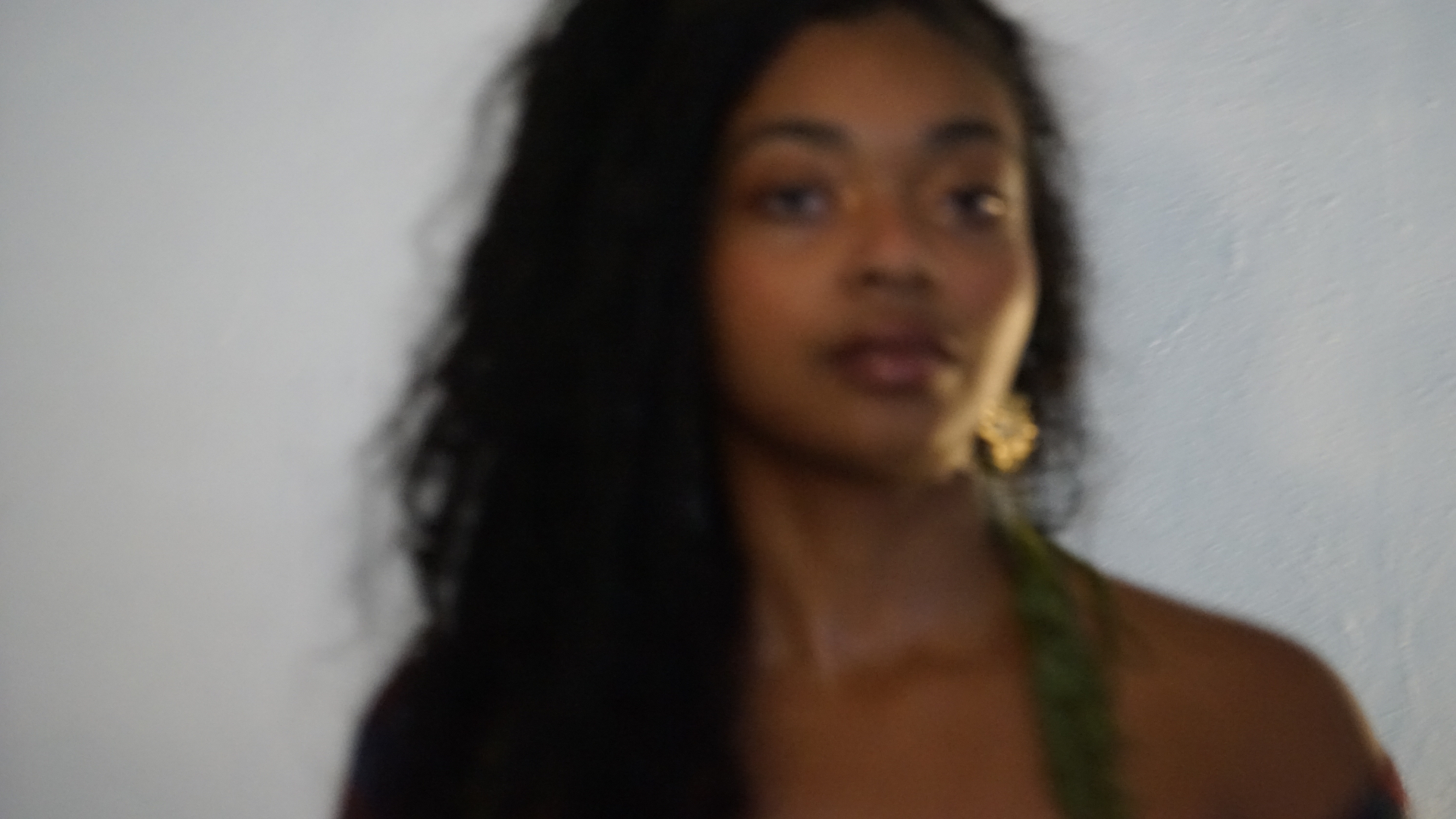 Plate 05 — Portrait · soft focus · gold earring