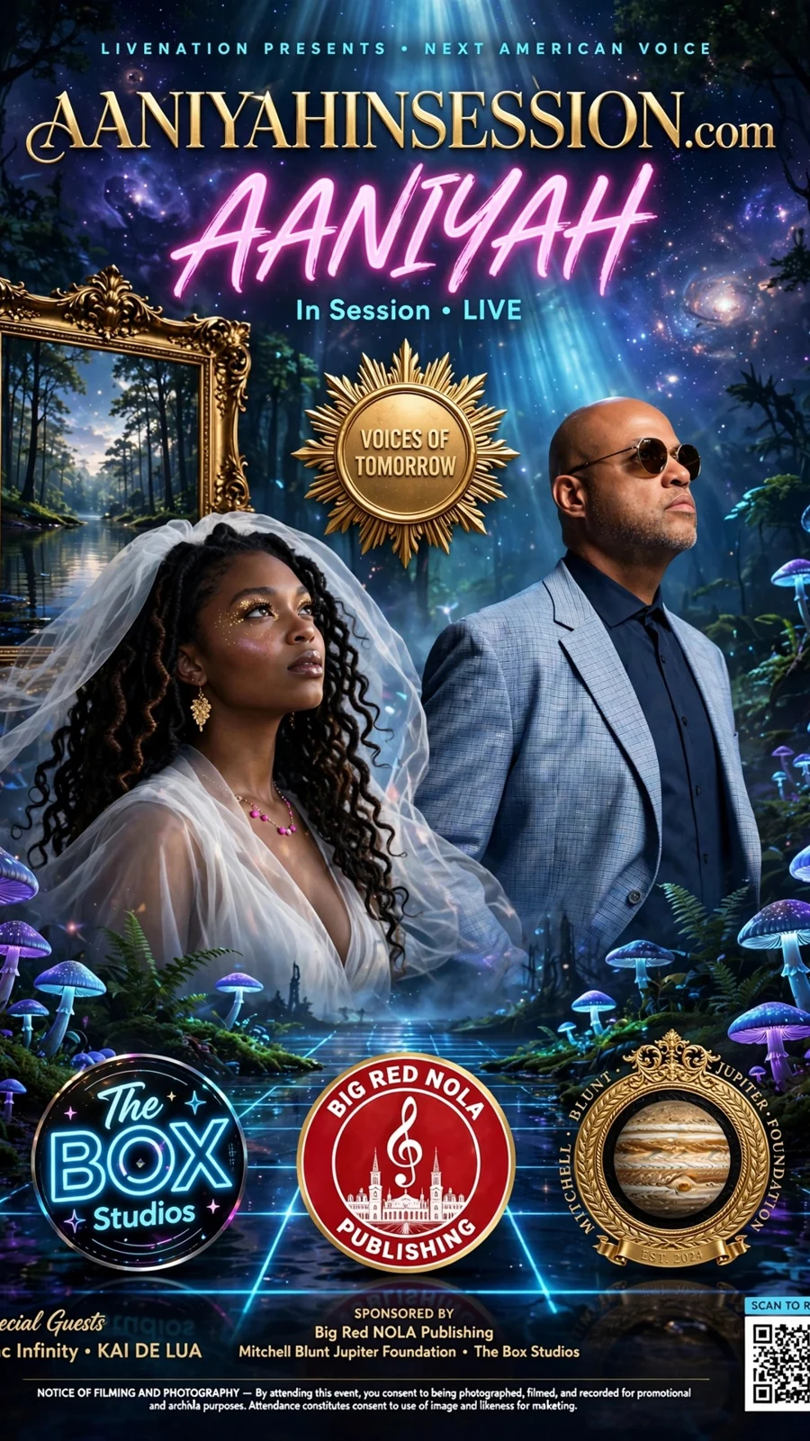 Story — Reels Cover — Aaniyah in Session campaign artwork