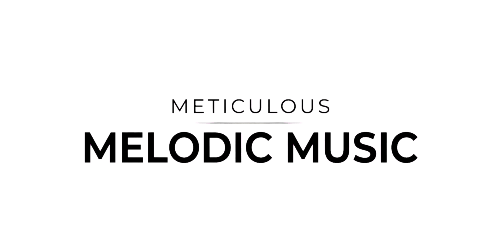 Meticulous Melodic Music wordmark