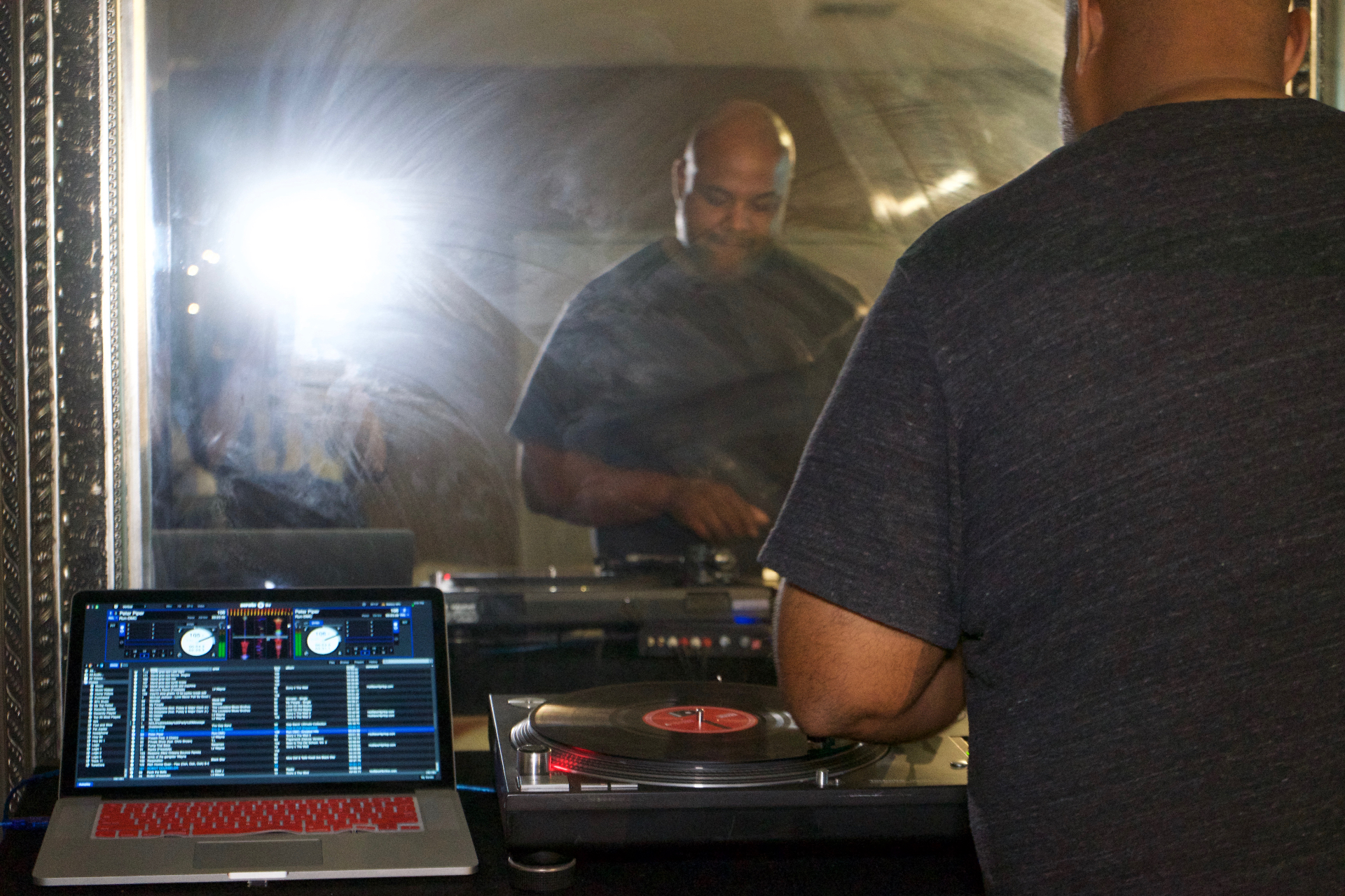 Behind the Decks